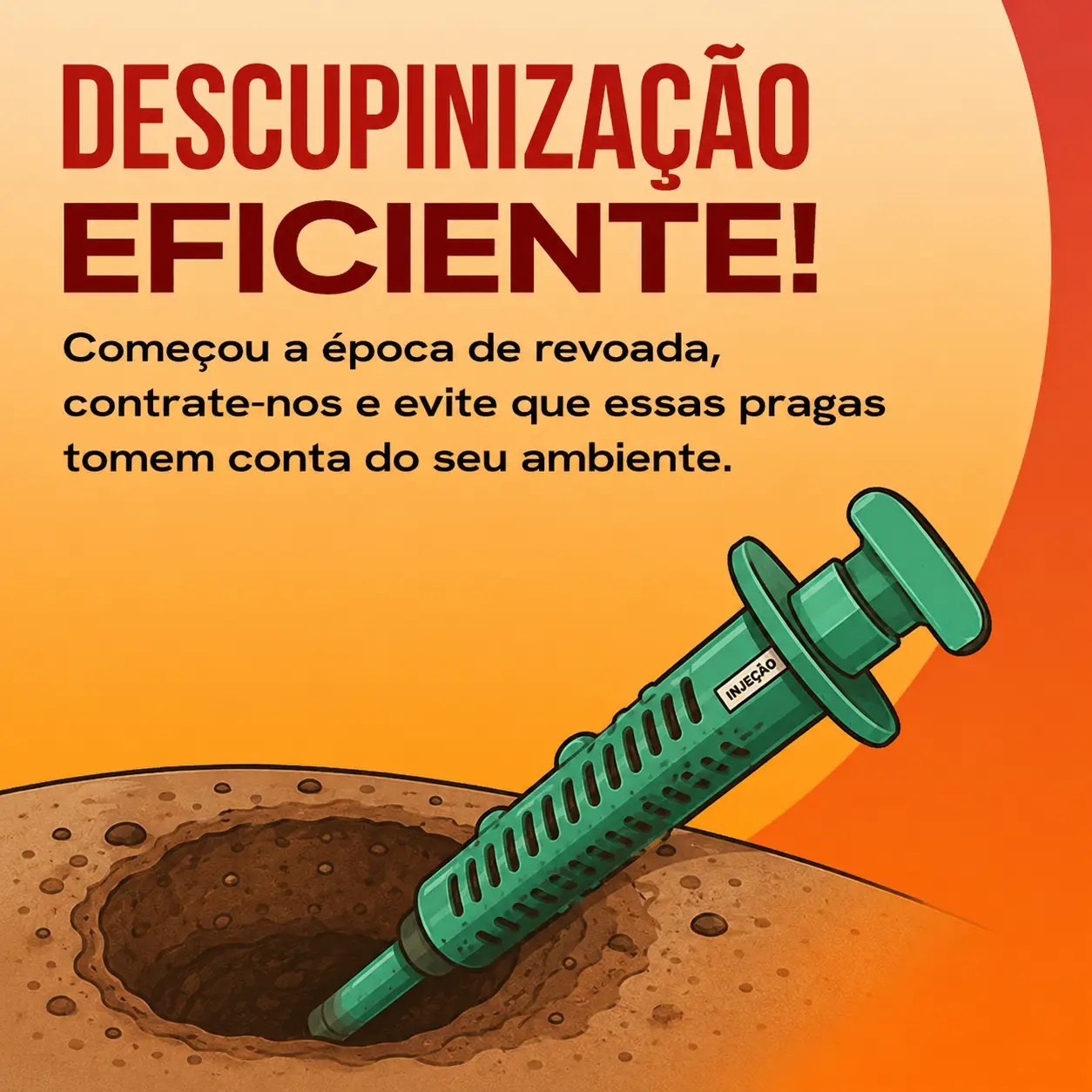 Descupinizacao eficiente atraves de injeção - RJ